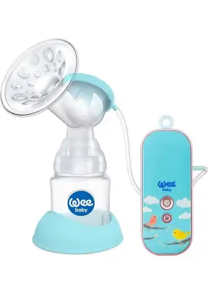 Wee Baby Desenli Şarjlı Göğüs Pompası: Modern ve Pratik Emzirme Çözümü