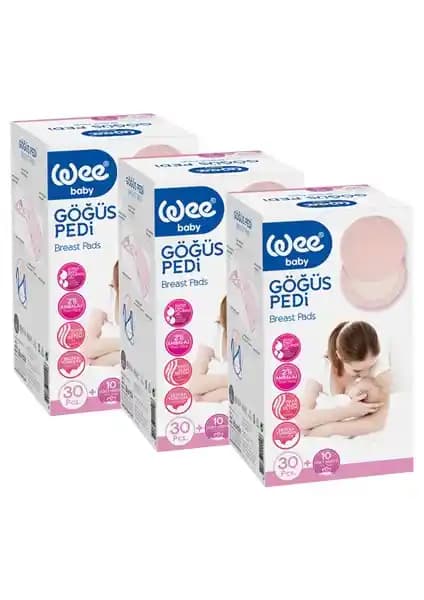 Wee Baby Göğüs Pedi 120 Adet ile Emzirme Sürecinde Güvenli ve Konforlu Çözüm