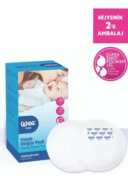 Wee Baby Klasik Göğüs Pedi: Emziren Anneler İçin Güvenli ve Konforlu Çözüm