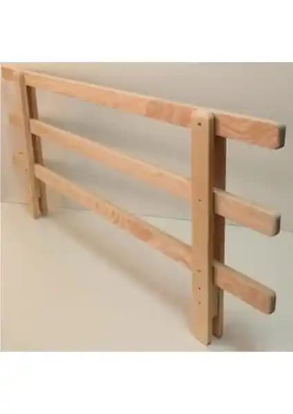 World of Wood Ahşap Bebek ve Çocuk Yatak Koruma Bariyeri: Güvenlik ve Estetiğin Birleşimi