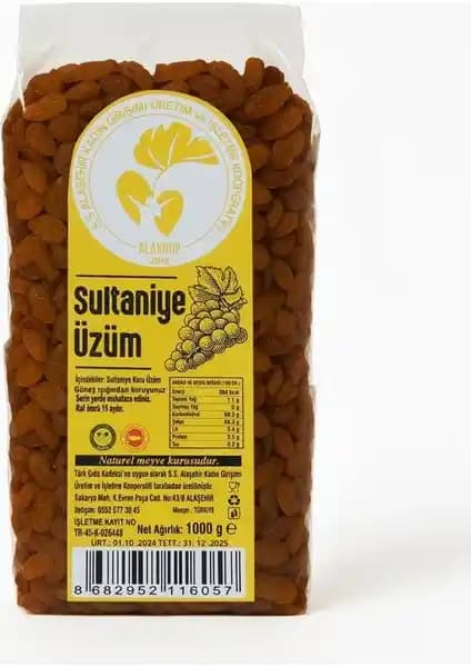 Alaşehir Sultaniye ve Haluk Ayın Sarı Üzüm Karşılaştırması: Doğal ve Sağlıklı Kuru Üzüm Seçenekleri