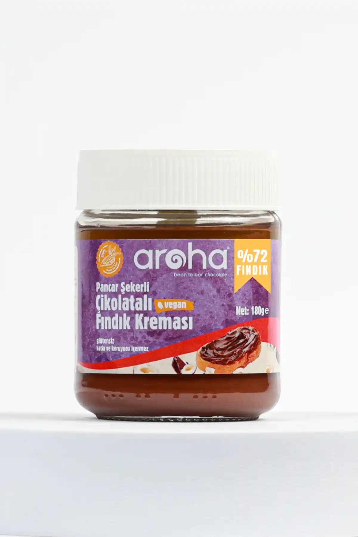 Aroha Pancar Şekerli Çikolatalı Fındık Kreması: Zengin Fındık Tadıyla Pratik Kullanım
