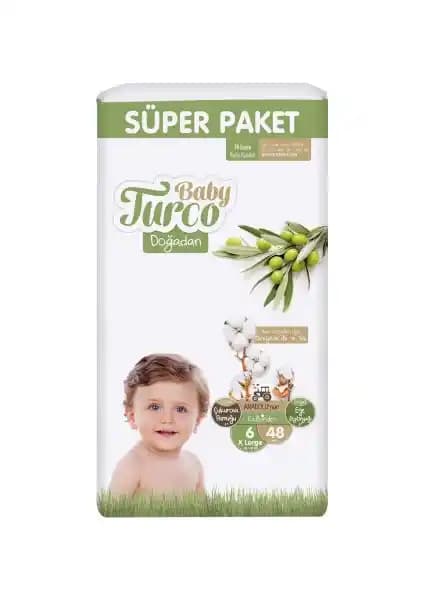 Baby Turco Bebek Bezi 6 Numara ve Doğadan Bebek Bezi 5 Numara Karşılaştırması