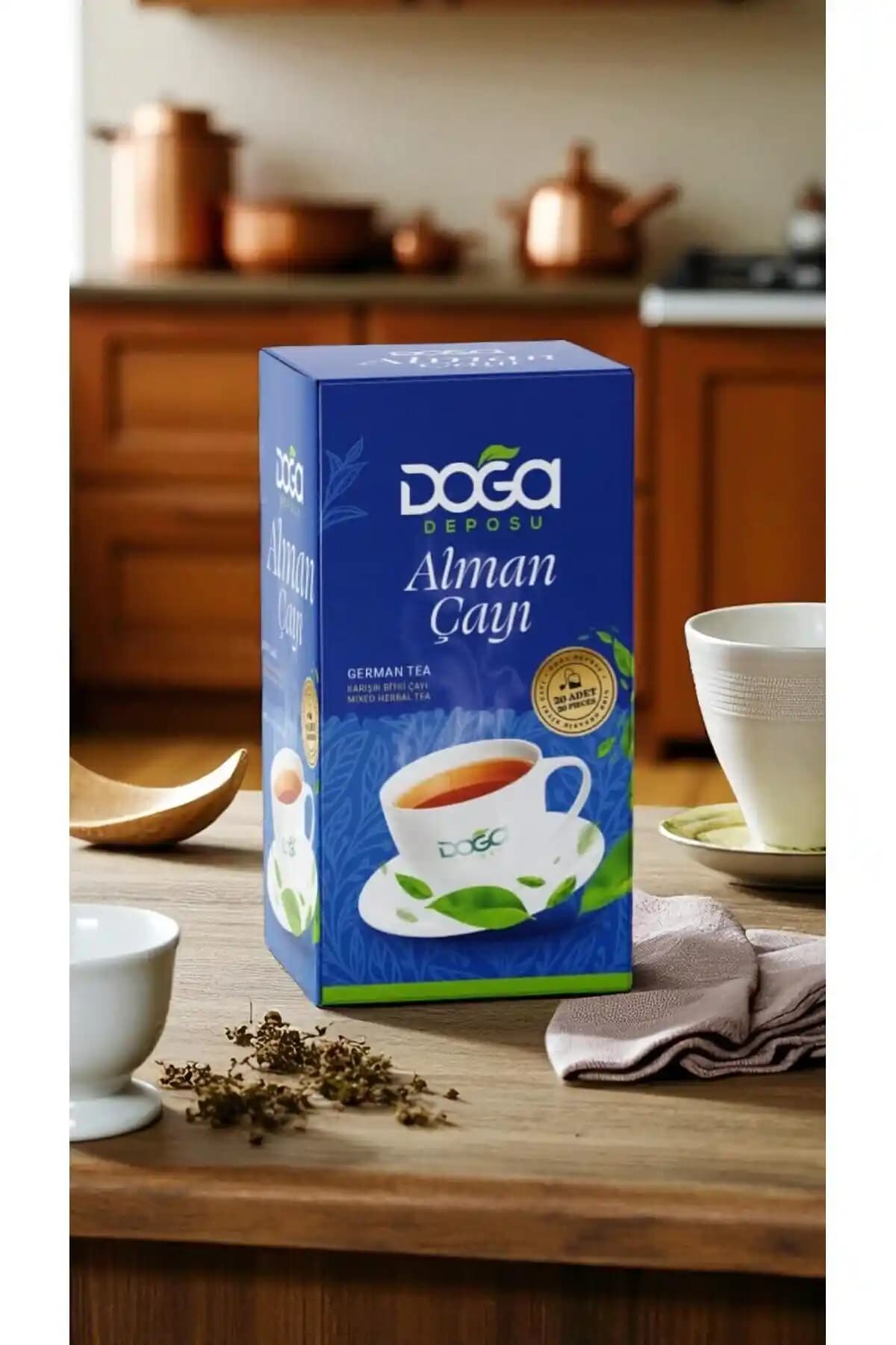 Doğa Deposu Alman Çayı: Organik ve Sağlıklı Bitki Karışımıyla Zinde Kalın