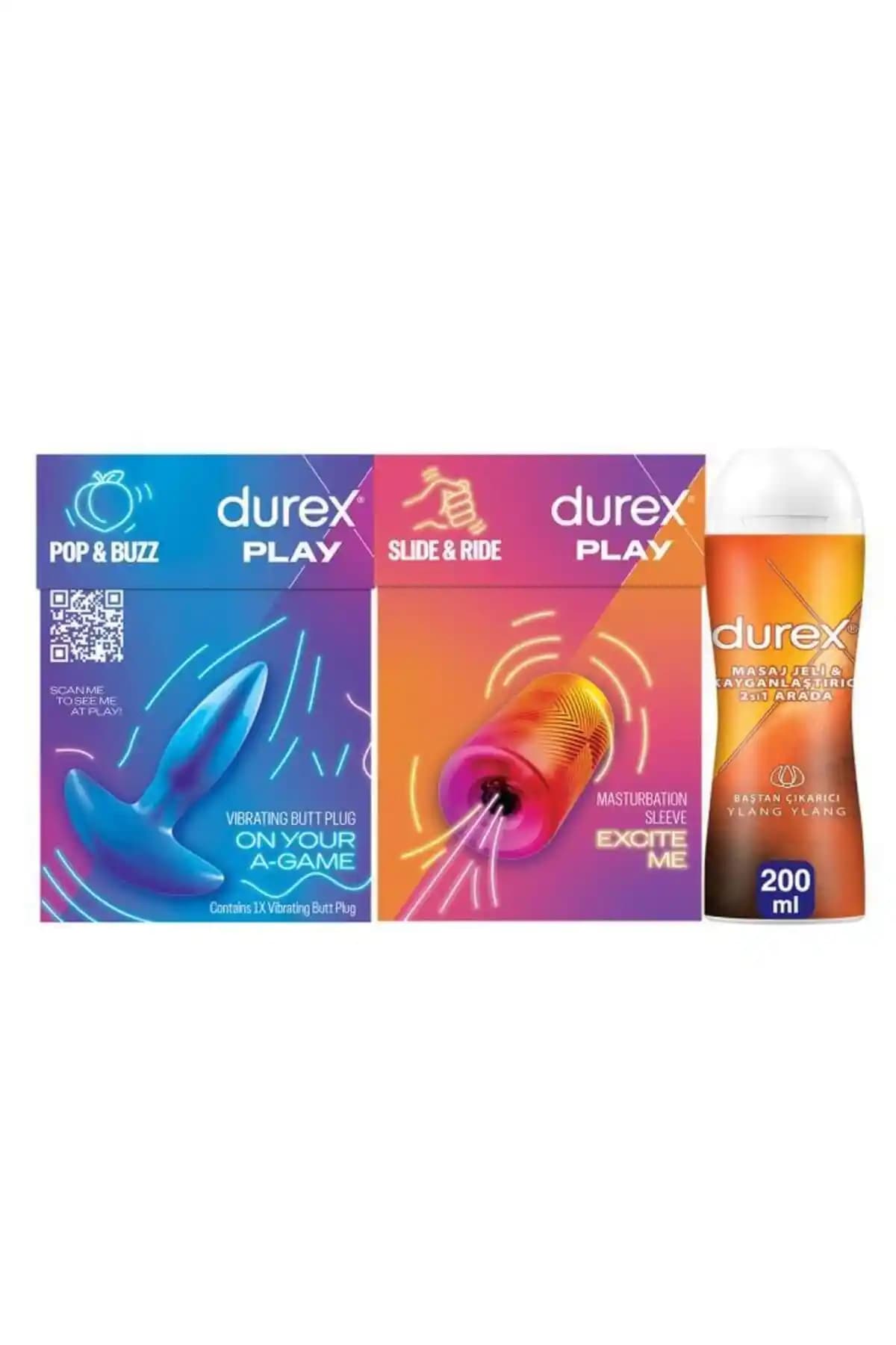 Durex Titreşimli Anal Tıkaç ve Bakım Ürünleri Paketi Detaylı Tanıtımı