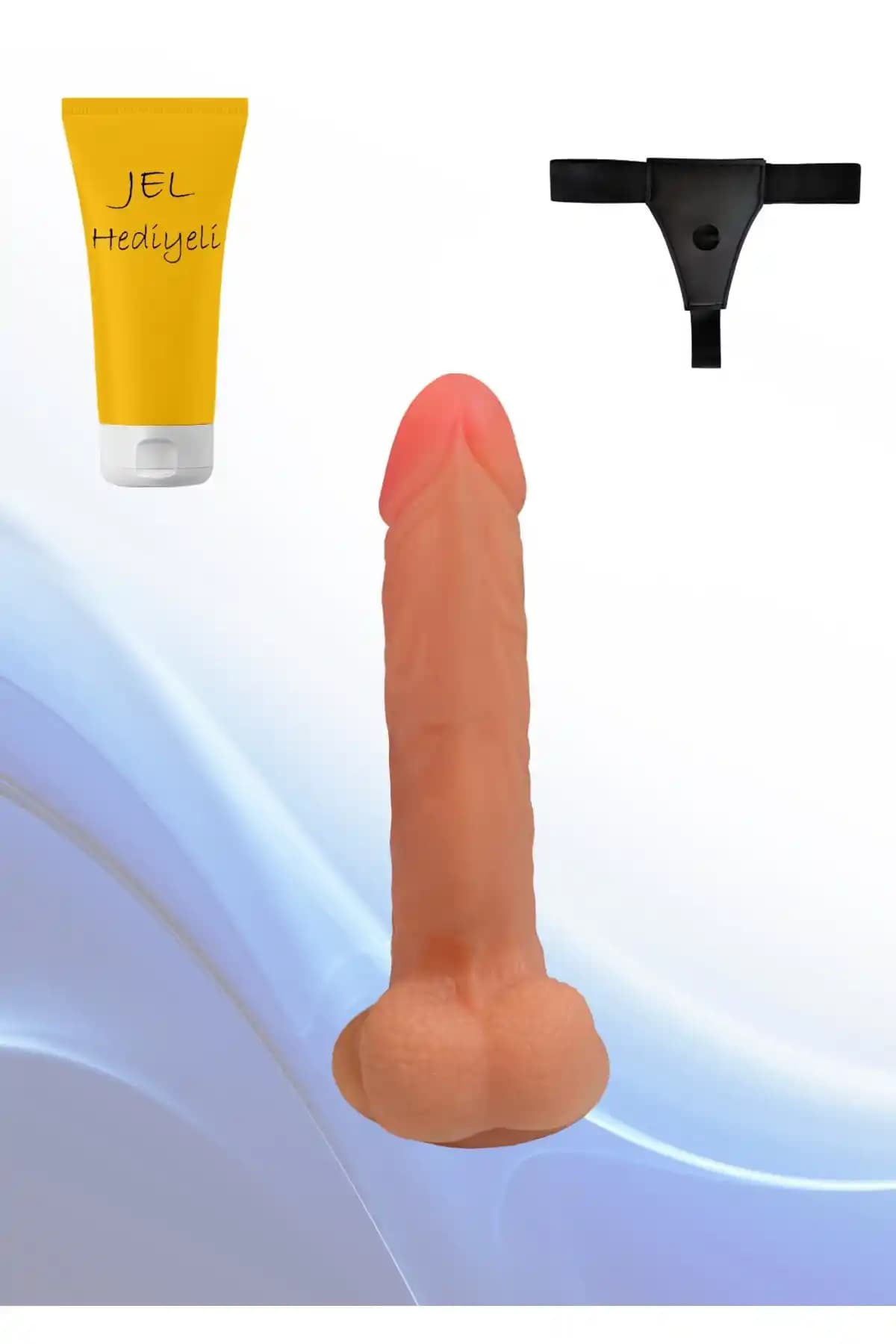 Duyumsal 20 cm Gerçek Ten Doku Dildo ve Kayganlaştırıcı Jel Hediyeli Ürün Tanıtımı