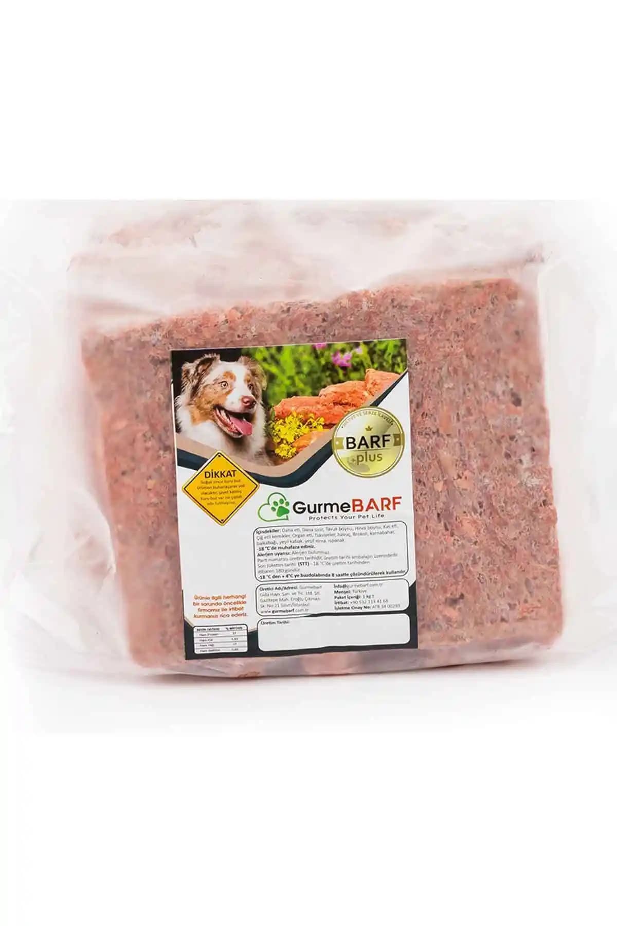 Genel Markalar Barf Plus 20 Kg Çiğ Köpek Maması Doğal ve Sağlıklı Beslenme Seçeneği