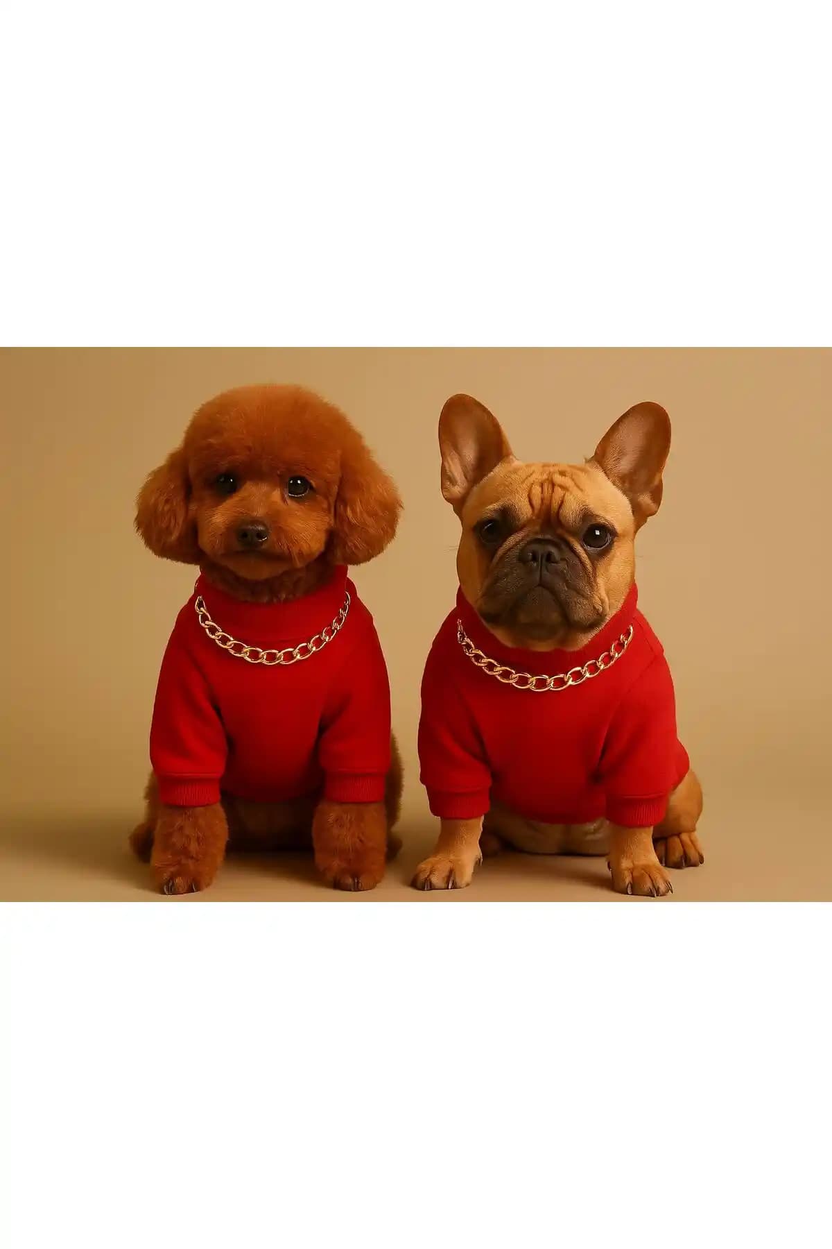 Genel Markalar Kırmızı Köpek ve Kedi Penye Sweat: Şıklık ve Konforun Bir Arada Olduğu Günlük Giyim Seçeneği