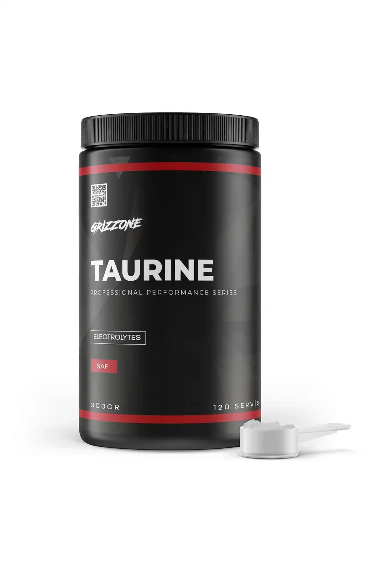 GRIZZONE Taurine Kas Gelişimini Destekleyen Aromasız Spor Takviyesi