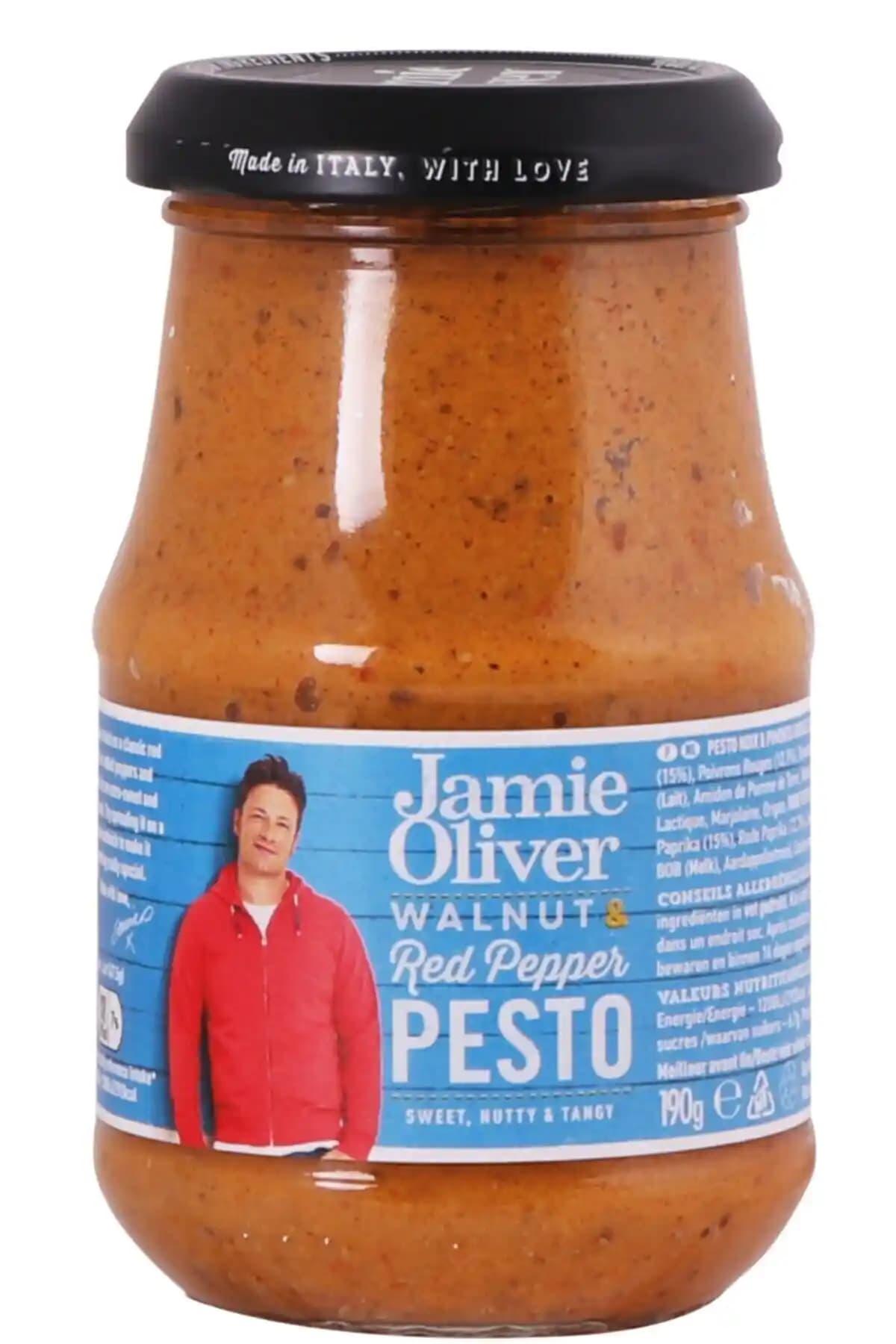 Jamie Oliver Ceviz ve Kırmızı Biberli Pesto 190 G Lezzet ve Kalite Bir Arada