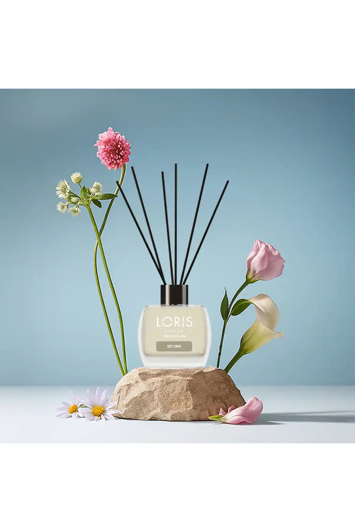 Loris Soft Linen Oda Kokusu 120 Ml Ferahlatıcı ve Güvenli Çubuklu Koku Deneyimi