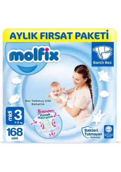 Molfix 3 Beden Midi ve 6 Beden Ultra Bebek Bezi Karşılaştırması ve Seçim Rehberi
