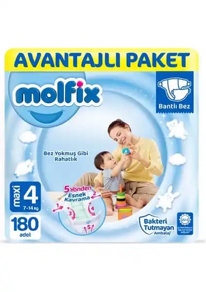 Molfix 4 ve 5 Numara Bebek Bezleri Karşılaştırması: Konfor ve Koruma Özellikleri