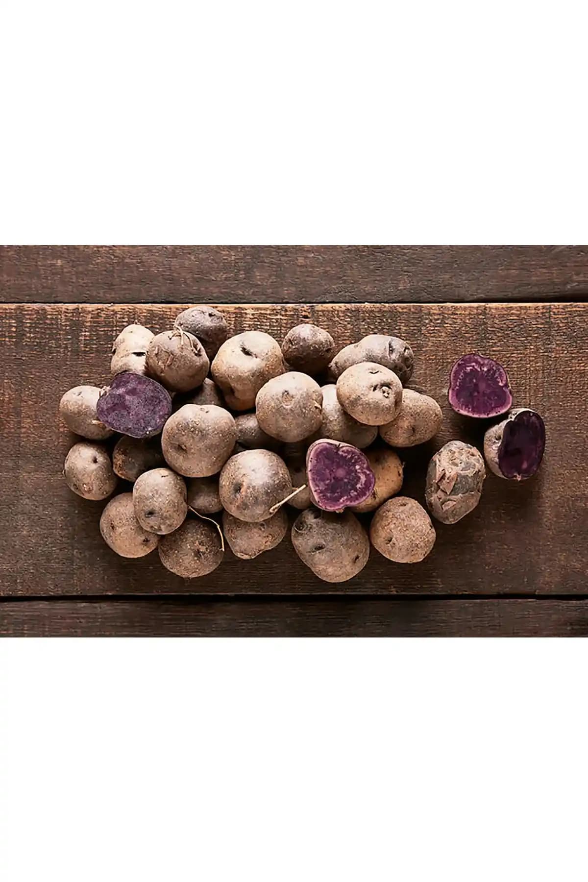 Mor Patates 1 Kg Doğal ve Sağlıklı Renkli Sebze Seçeneği