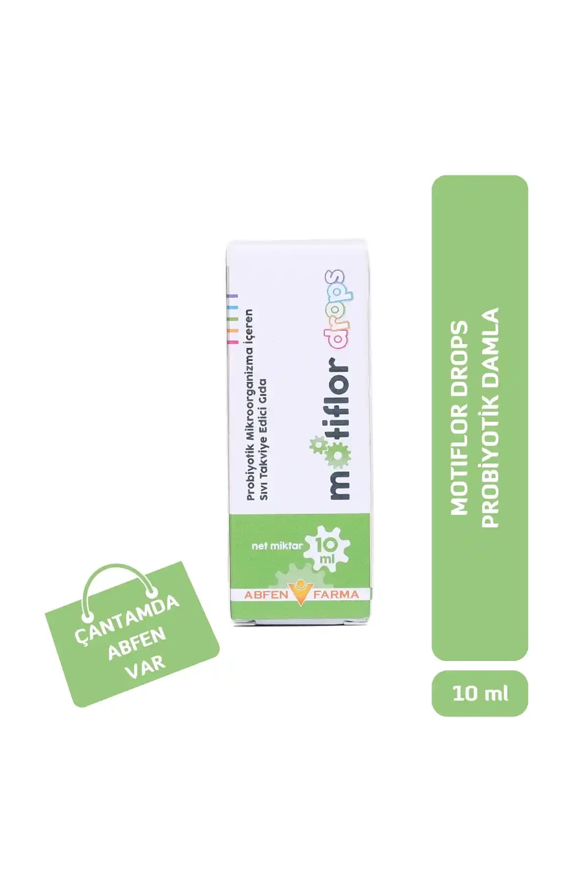 Motiflor Drops Probiyotik Damla Çocukların Sindirim ve Bağışıklık Sistemini Güçlendiren Takviye