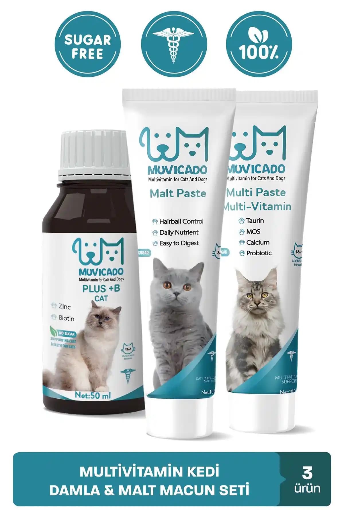 Muvicado Kedi Tüy Bakım Seti: Tüy Sağlığını Artıran Yenilikçi Çözüm