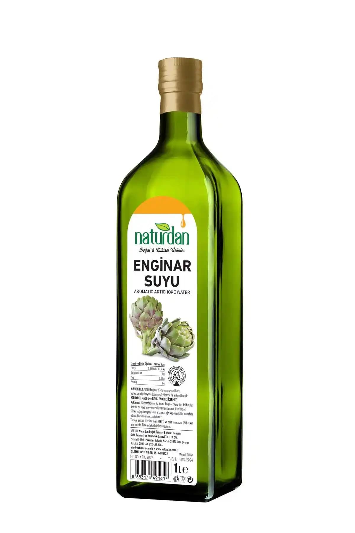 Naturdan Enginar Suyu 1 Litre ile Sağlıklı Yaşam ve Doğal Destek