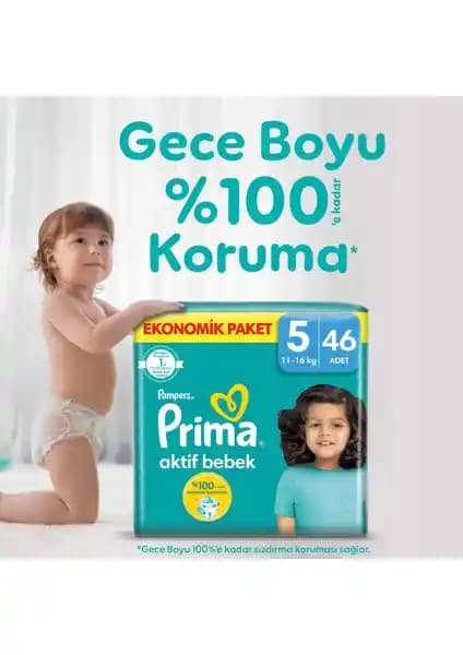 Prima Bebek Bezi Aktif Bebek 5 ve 6 Beden Karşılaştırması ve En Uygun Seçenekler