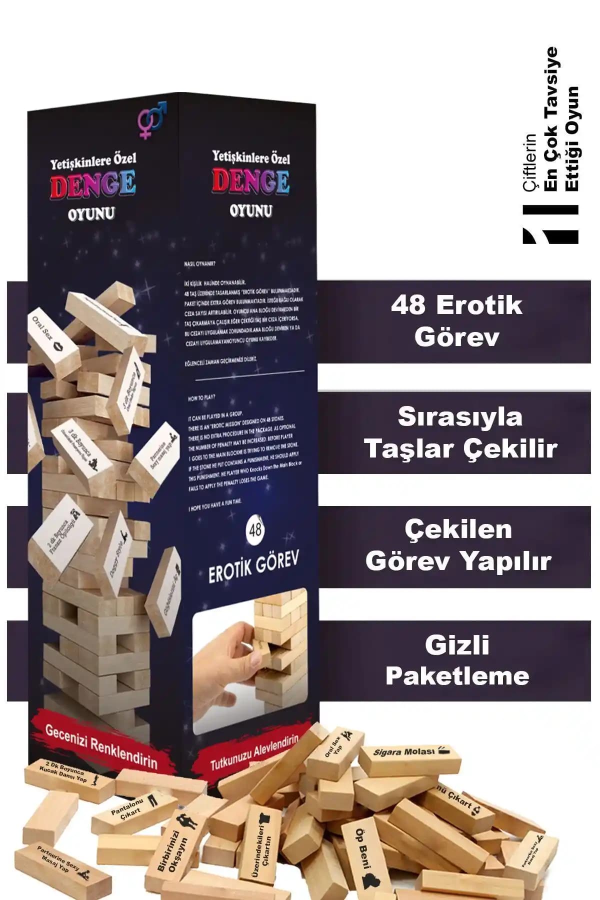 Rekze Erotik Denge Oyunu: Çiftler İçin Eğlence ve İletişimi Güçlendiren Bir Seçenek
