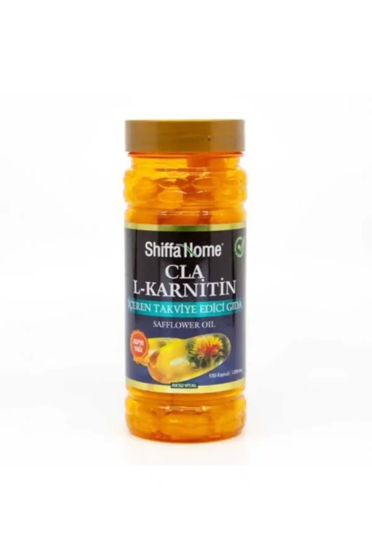 Sağlıklı Yaşam Destekleyici Aspir Yağı ve L-Karnitin İçeren Takviye Ürünü