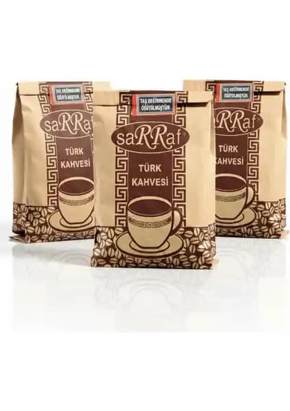 Sarraf Türk Kahvesi 90 gr 3'lü Paketle Geleneksel ve Modern Kahve Deneyimi