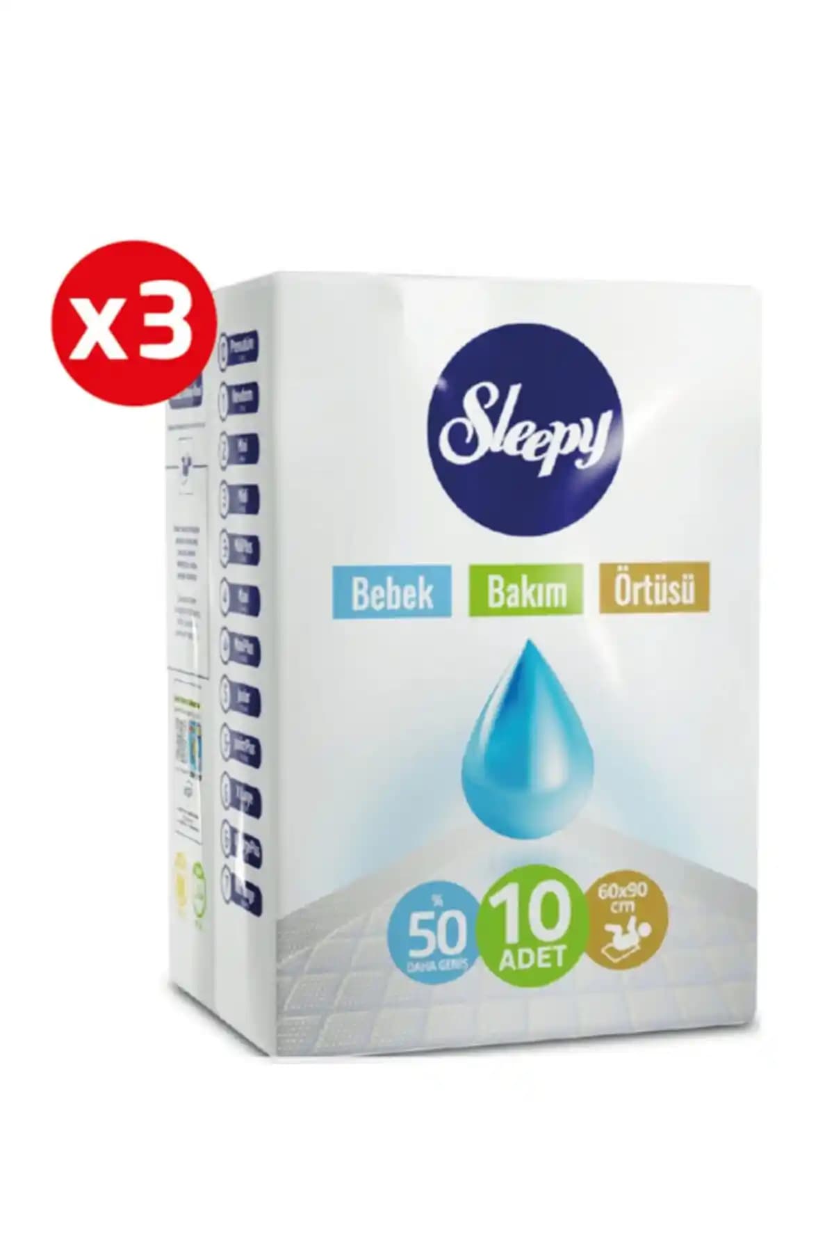 Sleepy Bebek Bakım Örtüsü: Geniş ve Emici Tasarımıyla Güvenli Bebek Bakımı