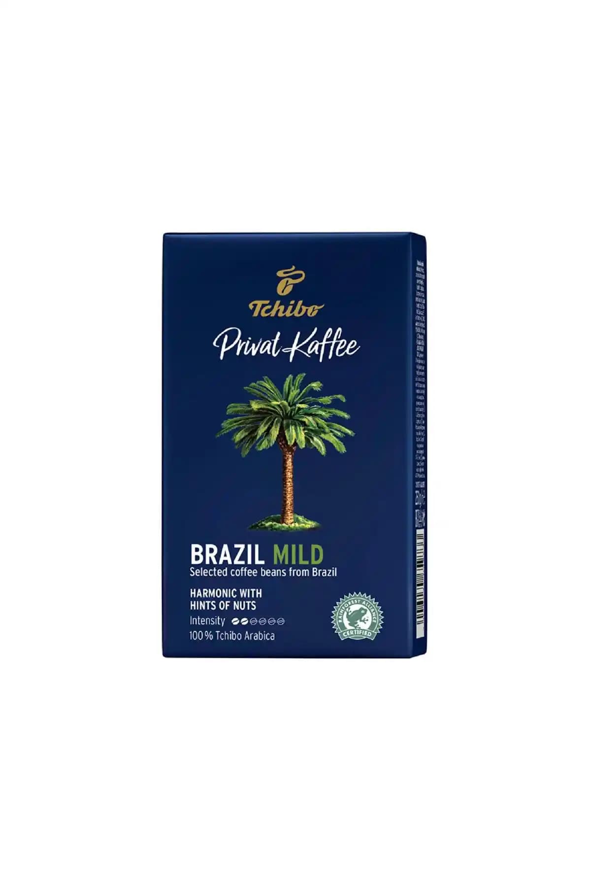 Tchibo Privat Kaffee Brazil Mild Öğütülmüş Filtre Kahve: Hafif ve Aromatik Kahve Deneyimi