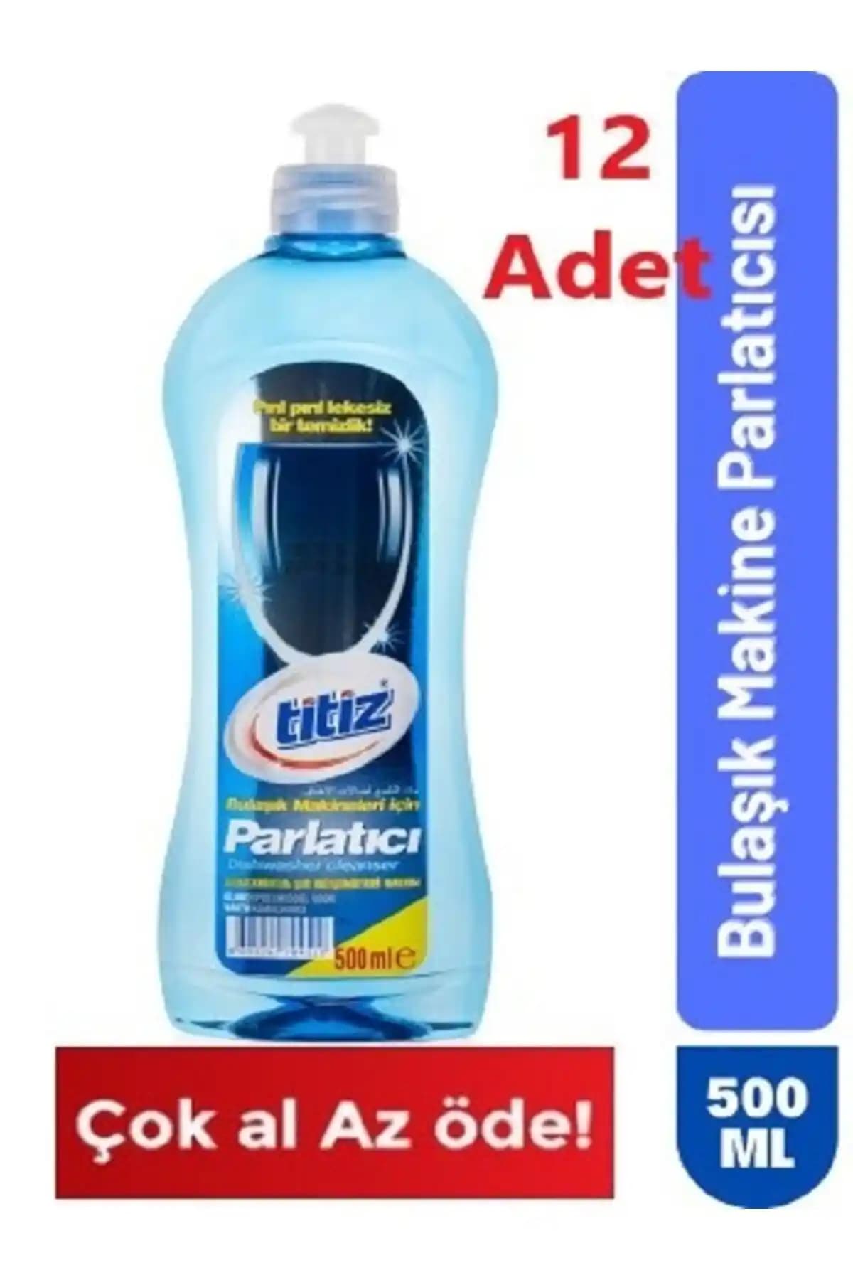 Titiz Bulaşık Makine Parlatıcısı: Hızlı Kuruma ve Parlaklık Sağlayan Temizlik Çözümü