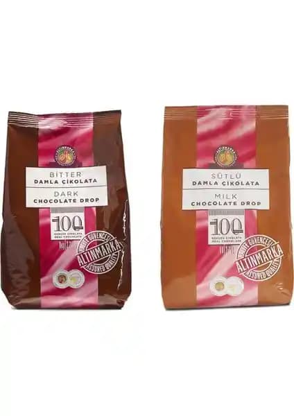 Altınmarka Sütlü ve Bitter Damla Çikolata 1 Kg: İki Karakterde Damla Çikolata Deneyimi