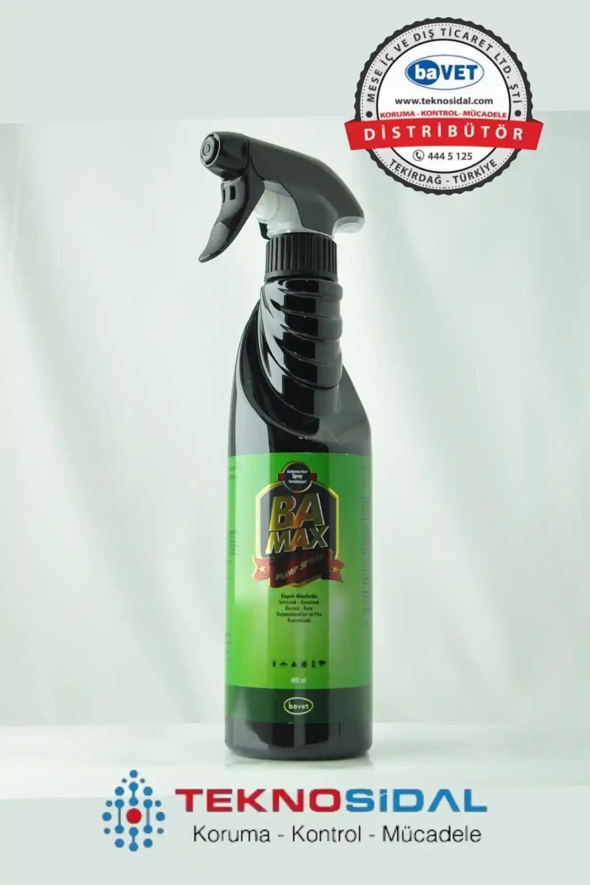 BA-MAX PUMP SPRAY 400 ml: Kapalı Alanlarda Haşere Kontrolü İçin Hızlı ve Pratik Püskürtme
