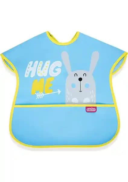 Baby Jem Poli Muşamba Önlük Büyük Mavi: Geniş Kaplama ve Kolay Temizlenebilir Özellikler
