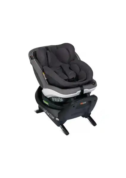BeSafe iZi Turn B i-Size 0-18 kg Oto Koltuğu – Metalik Melange, 360° Dönüşlü
