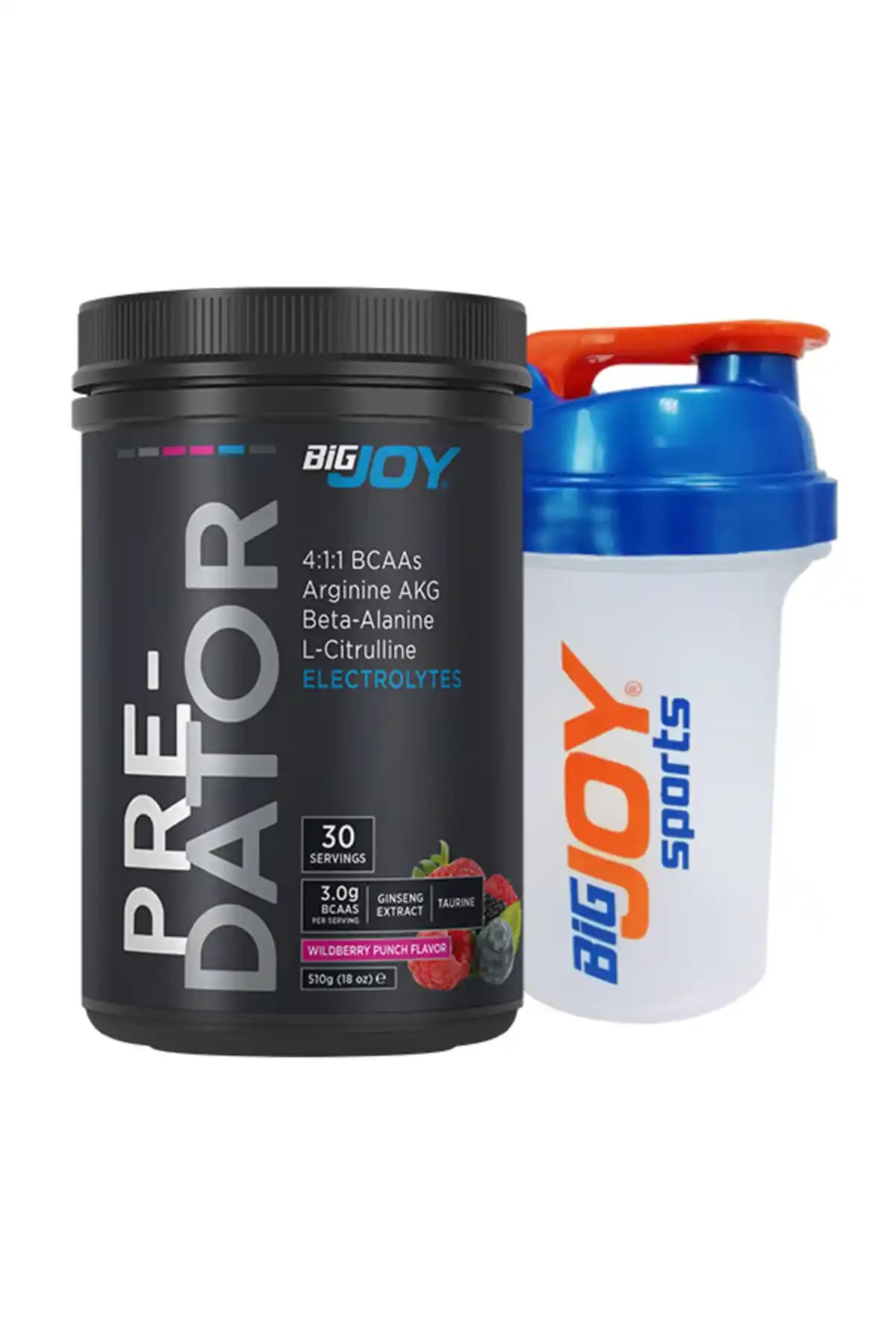 Bigjoy PreDator Orman Meyveleri Aromalı Preworkout ile Enerji ve Odak Artışı