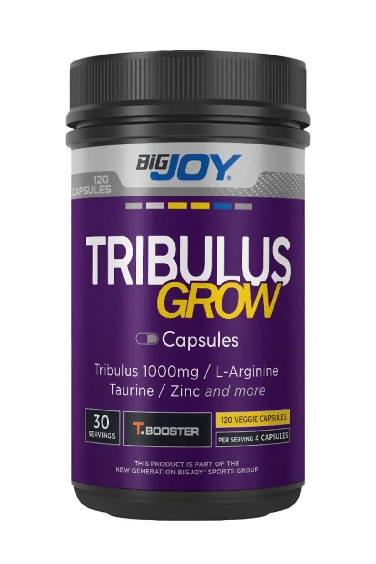 Bigjoy Spor Tribulus Grow: Tribulus Terrestris Temelli Enerji ve Dayanıklılık Takviyesi
