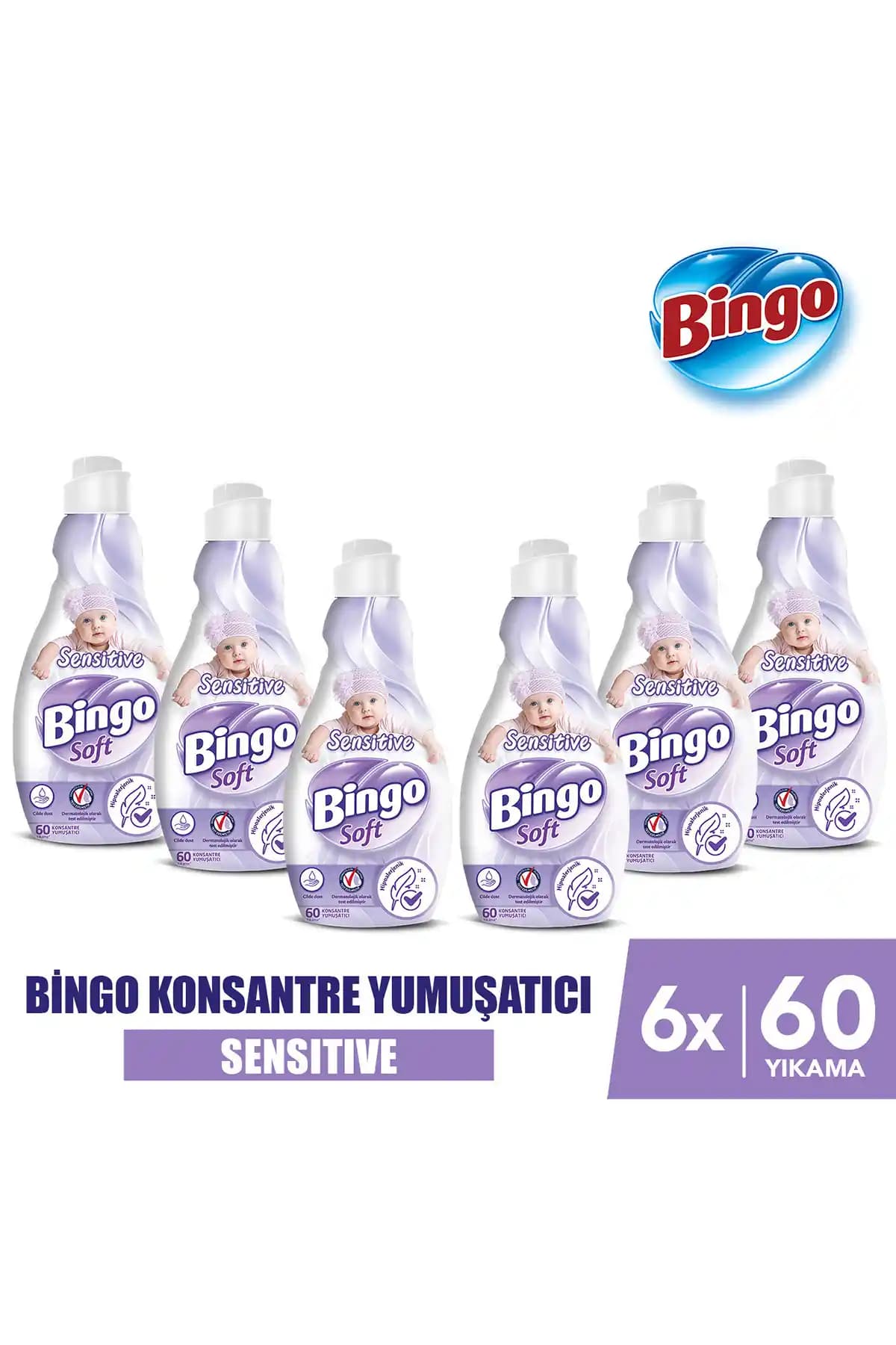 Bingo Soft Konsantre Sensitive Çamaşır Yumuşatıcı: Dokusal Koruma ve Kalıcı Koku