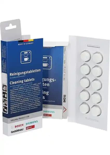 Bosch Siemens kahve makinesi için temizleme tableti: Yağ ve tortu giderimini sağlayan uzaktan güvenilir çözüm