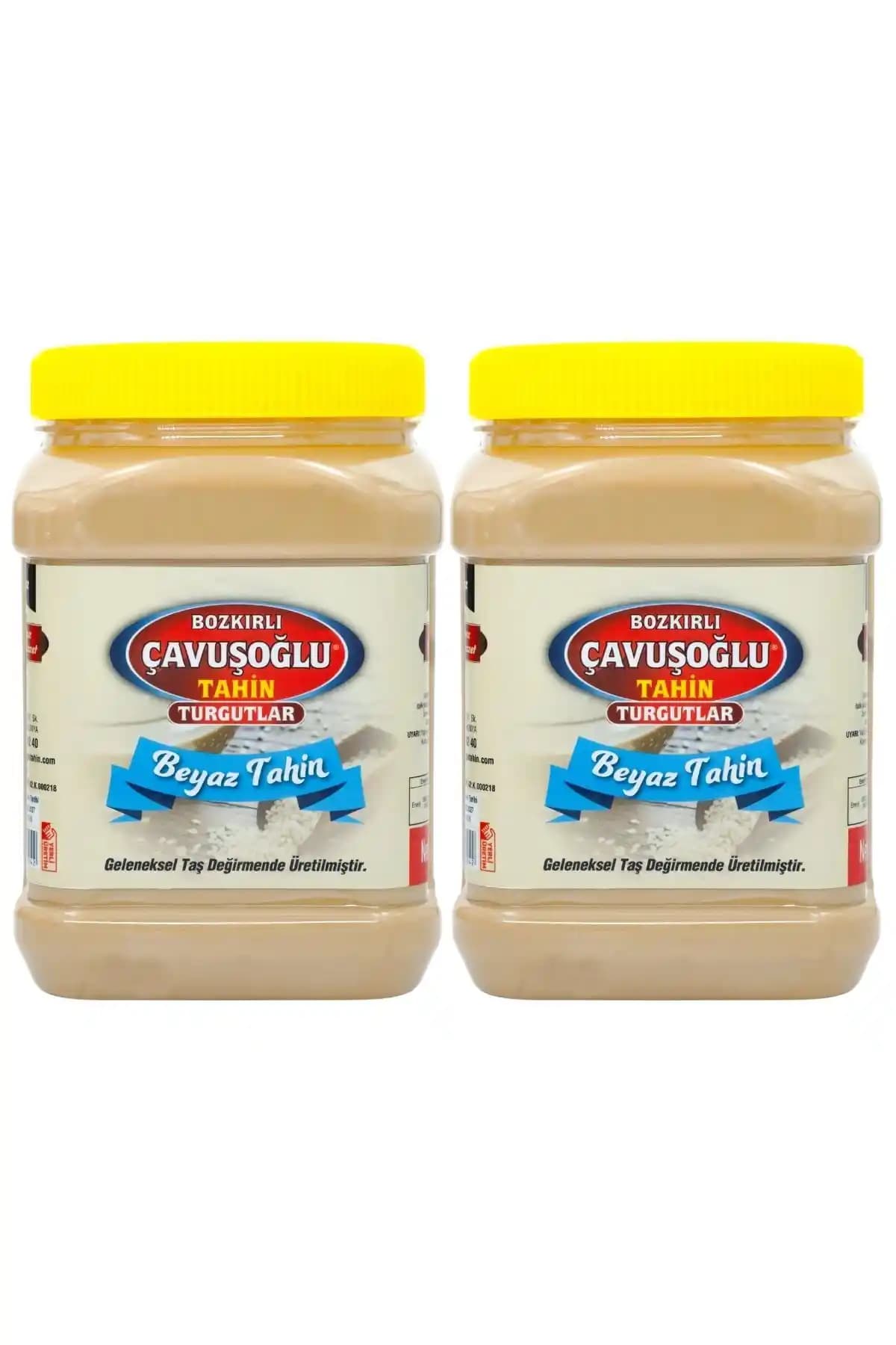 Bozkırlı Çavuşoğlu Az Kavrulmuş Beyaz Tahin 2×930 g – Temiz Aroma ve Çok Yönlü Kullanım