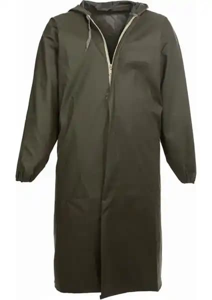 Bursa Hatırası Avcı-Balıkçı Pardesüsü: %100 Su Geçirmez PVC Kıyafeti, Kapüşonlu