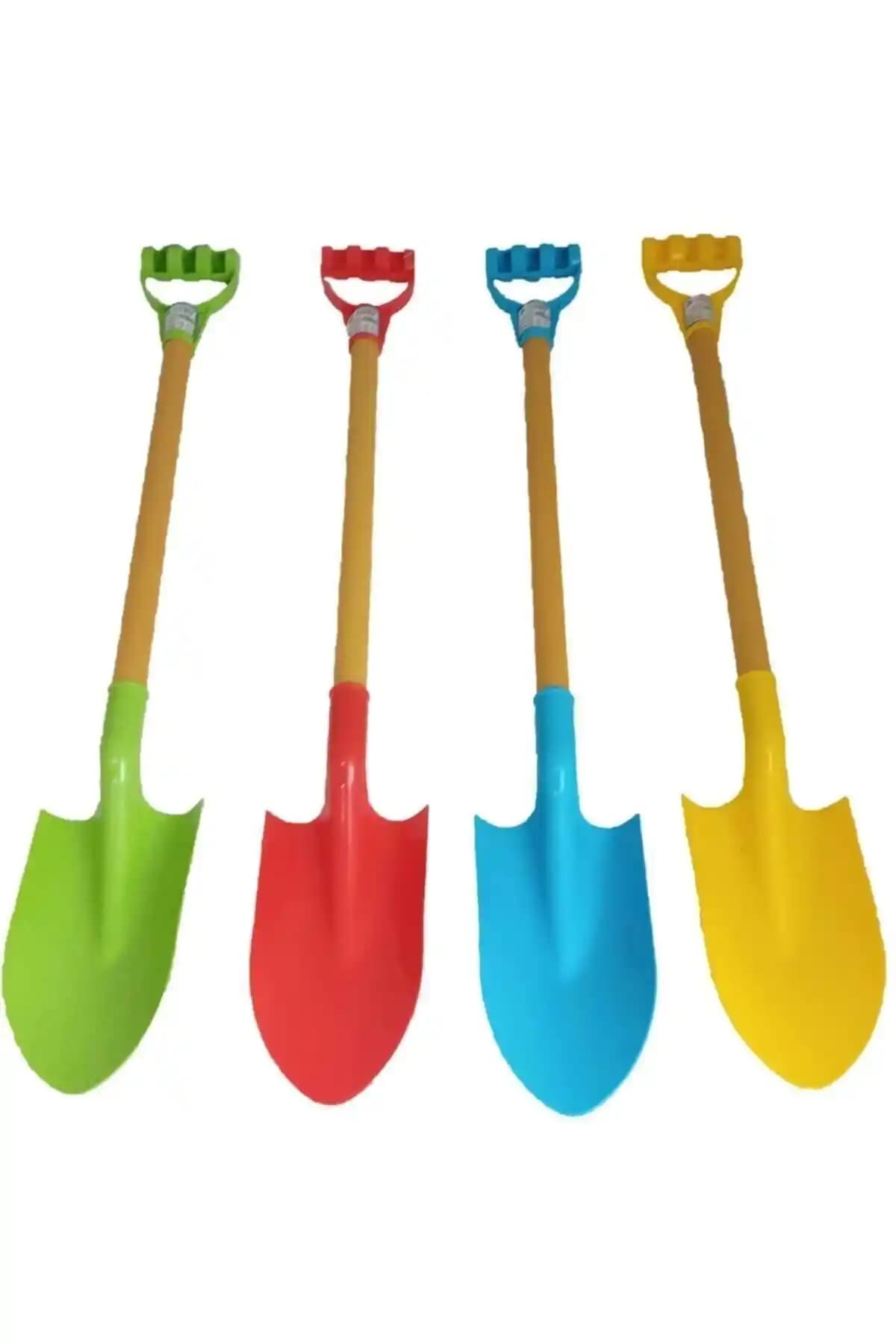 CAN Plastik Renkli Plaj Kürekleri CN2055a TEK: Çocuklar İçin Güvenli ve Hafif Kürek