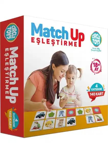 Circle Toys Match Up Eşleştirme Kartları: Erken Gelişim İçin Eğlenceli ve Eğitici Set
