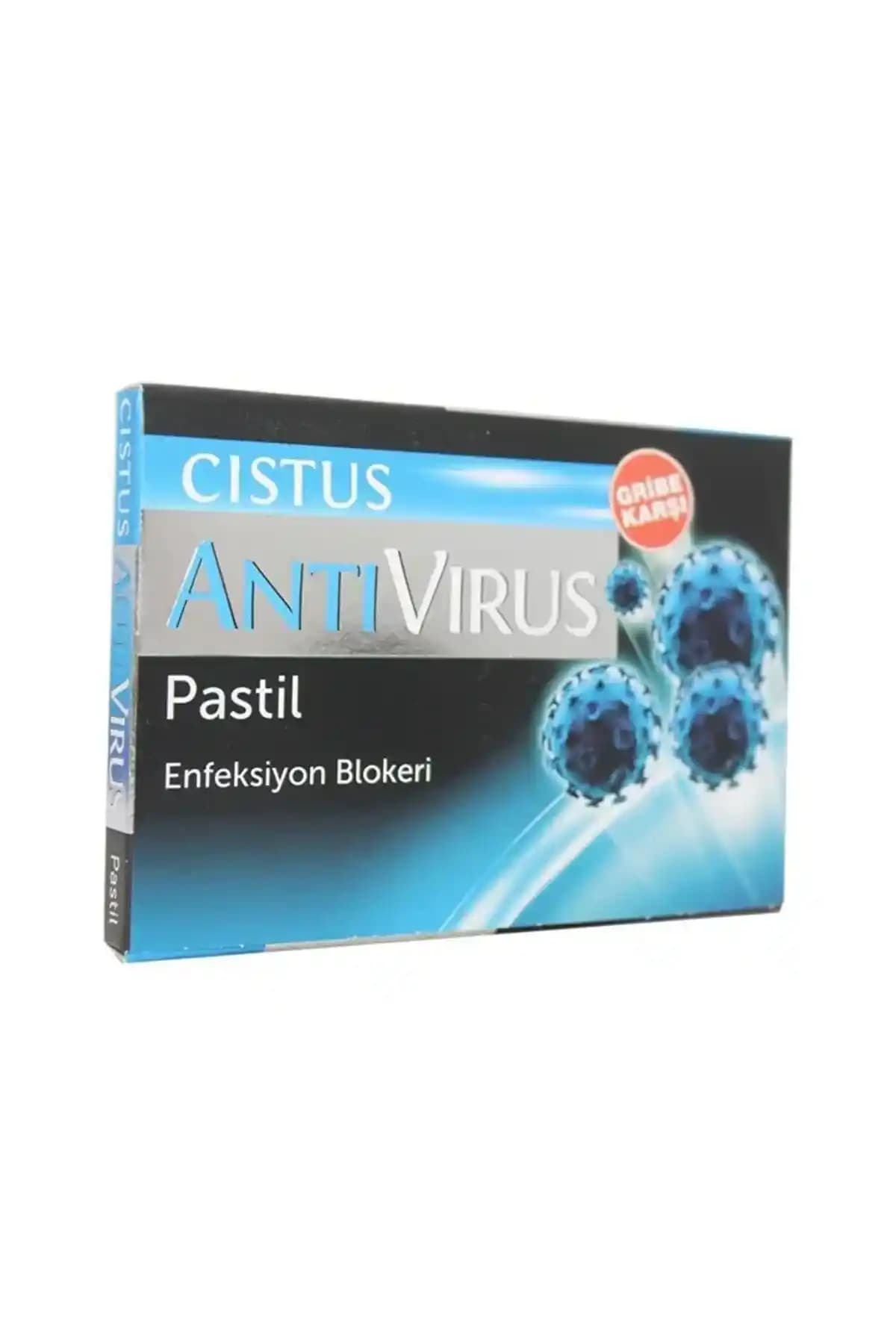 CISTUS Antivirus Pastil: Boğaz için mekanik bariyer ve kısa vadeli rahatlama