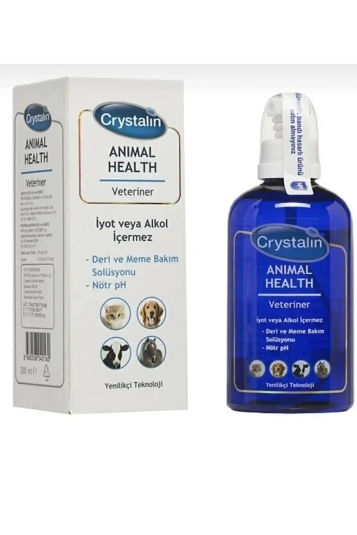 Crystalin Yavru Kedi Bakım Ürünü: Su Bazlı Antiseptik Dezenfektan Özellikleri Güvenli Kullanım