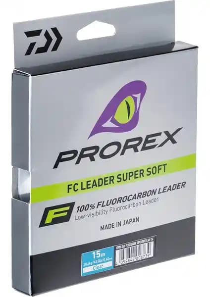 Daiwa Prorex FC Leader Fluorokarbon Spin LRF: Görünmezlik, Düşük Bellek ve Yüksek Direnç