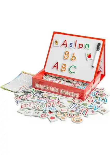 Diytoy Manyetik Tablet Alfabe Seti 7910: Harf ve Kelime Oluşturmayı Destekleyen Oyunu