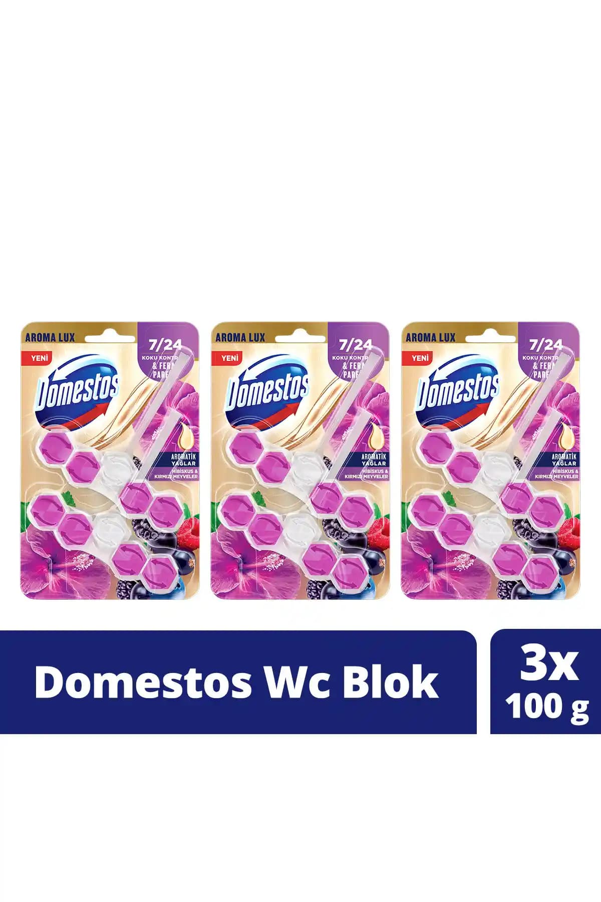 Domestos Aroma Lux Hibiskus Kırmızı Meyveler Tuvalet Bloğu: Koku ve Performans İncelemesi