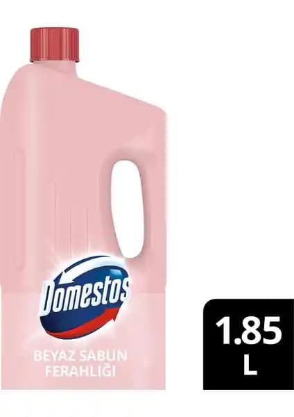 Domestos Beyaz Sabun Ferahlığı Konsantre Hijyen ve Yüzey Temizliğinde Kireç Önleyici Etki