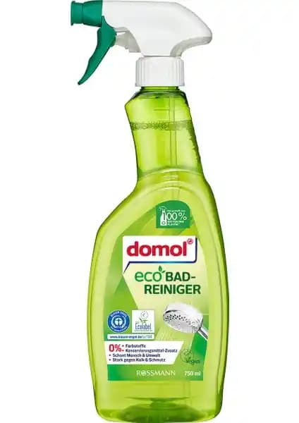 Domol Banyo Temizleyici Köpük Sprey 750 ml: Çok Yüzeyli Temizlik ve Kireç Artıkları Giderme