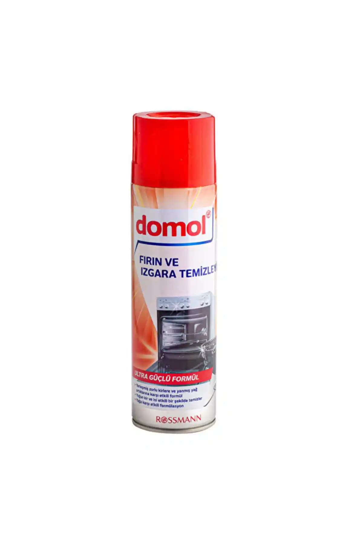 Domol Fırın ve Izgara Köpük Temizleyici (500 ml) ile Fırın ve Izgara Yüzeylerinde Güvenli Temizlik