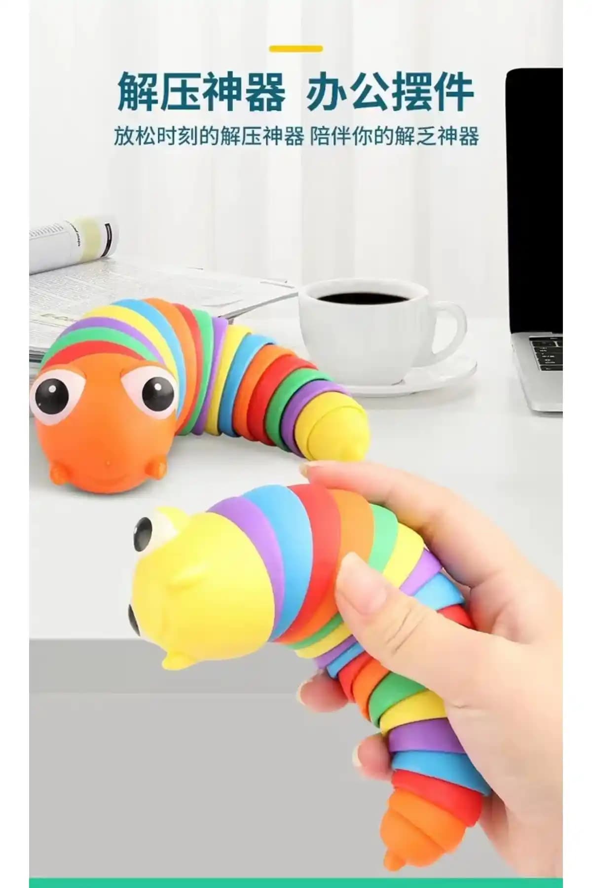 Duffa Kedi Köpek Tırtıl Oyuncak: Sök-Tak Özelliğiyle Zihinsel ve Fiziksel Aktiviteyi Destekler