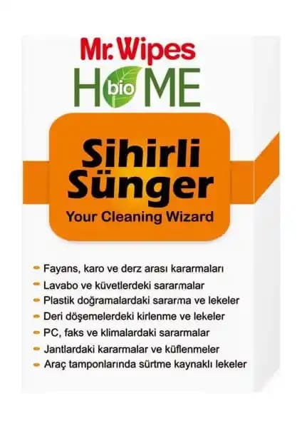 Farmasi Mr. Wipes Kokusuz Çok Amaçlı Temizlik Süngeri – 2 Adet, Leke Giderme (10x6x2 cm)